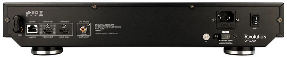 R_volution Chassis DIY-X700 Upgrade Kit for Sony UBP-X700