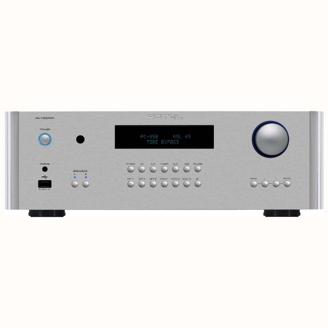 Rotel RA1592 MKII Stereo Integrated Amplifier - Silver