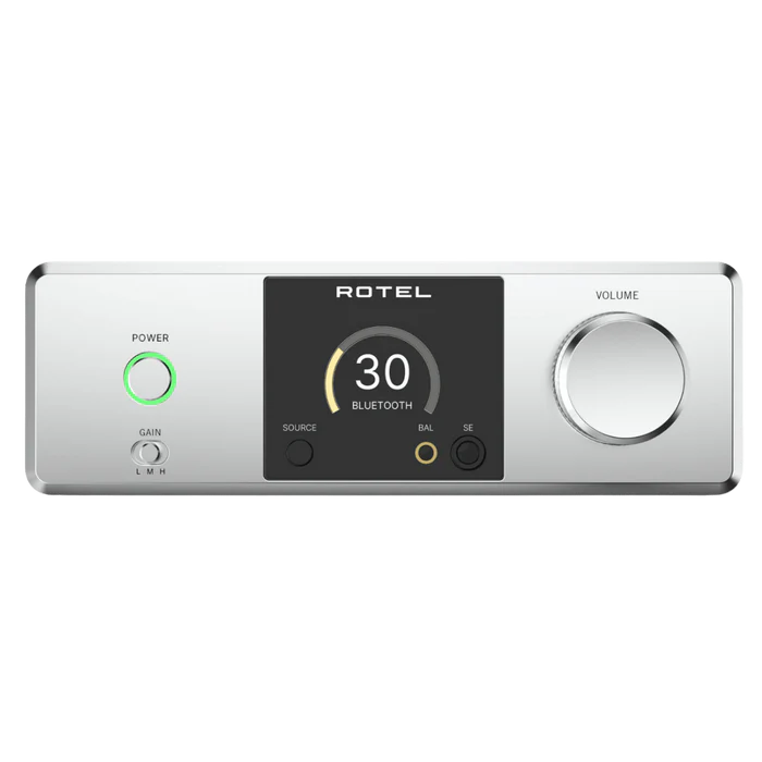 Rotel DX-3 Headphone Amplifier - Silver | Black
