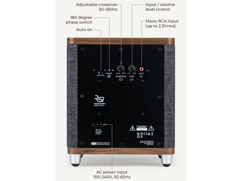 Ruark RS1 Active Subwoofer