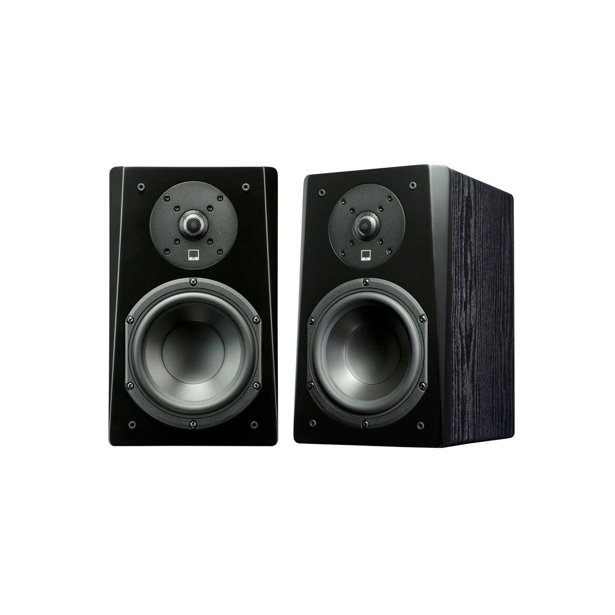 SVS Prime 6.5" Bookshelf Speakers Black Ash