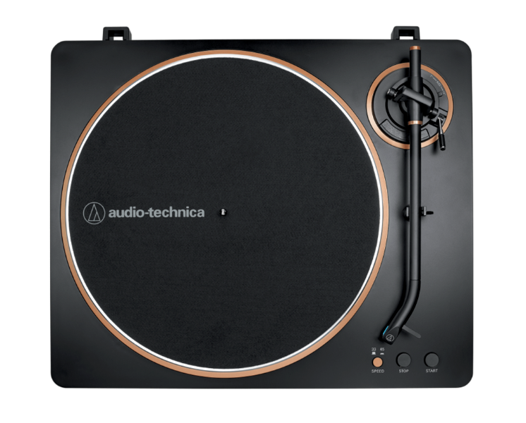 Audio-Technica AT-LP70xBT Standard Turntable - Black/Bronze