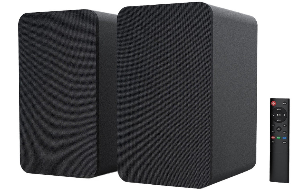 Silcron Rythym SLR07 Wireless Active Bookshelf Speakers w/HDMI ARC