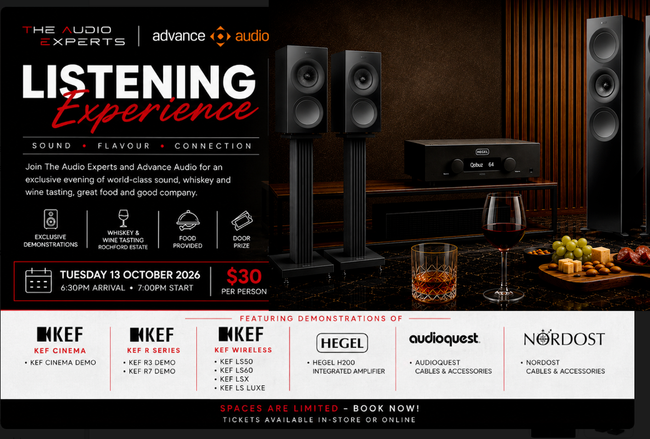 Listening Experience – Hi-Fi Demo Night | 13 October 2026