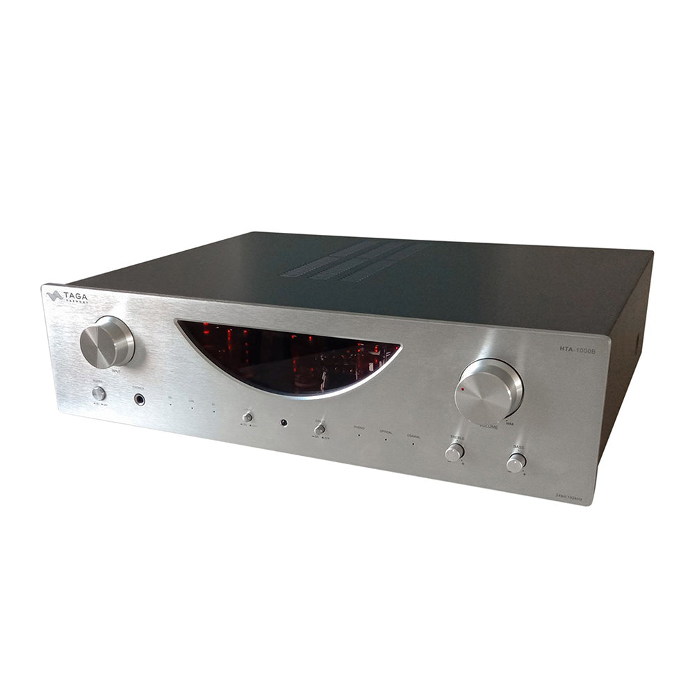 TAGA Harmony HTA-1000B Hybrid Amplifier - Black | Silver