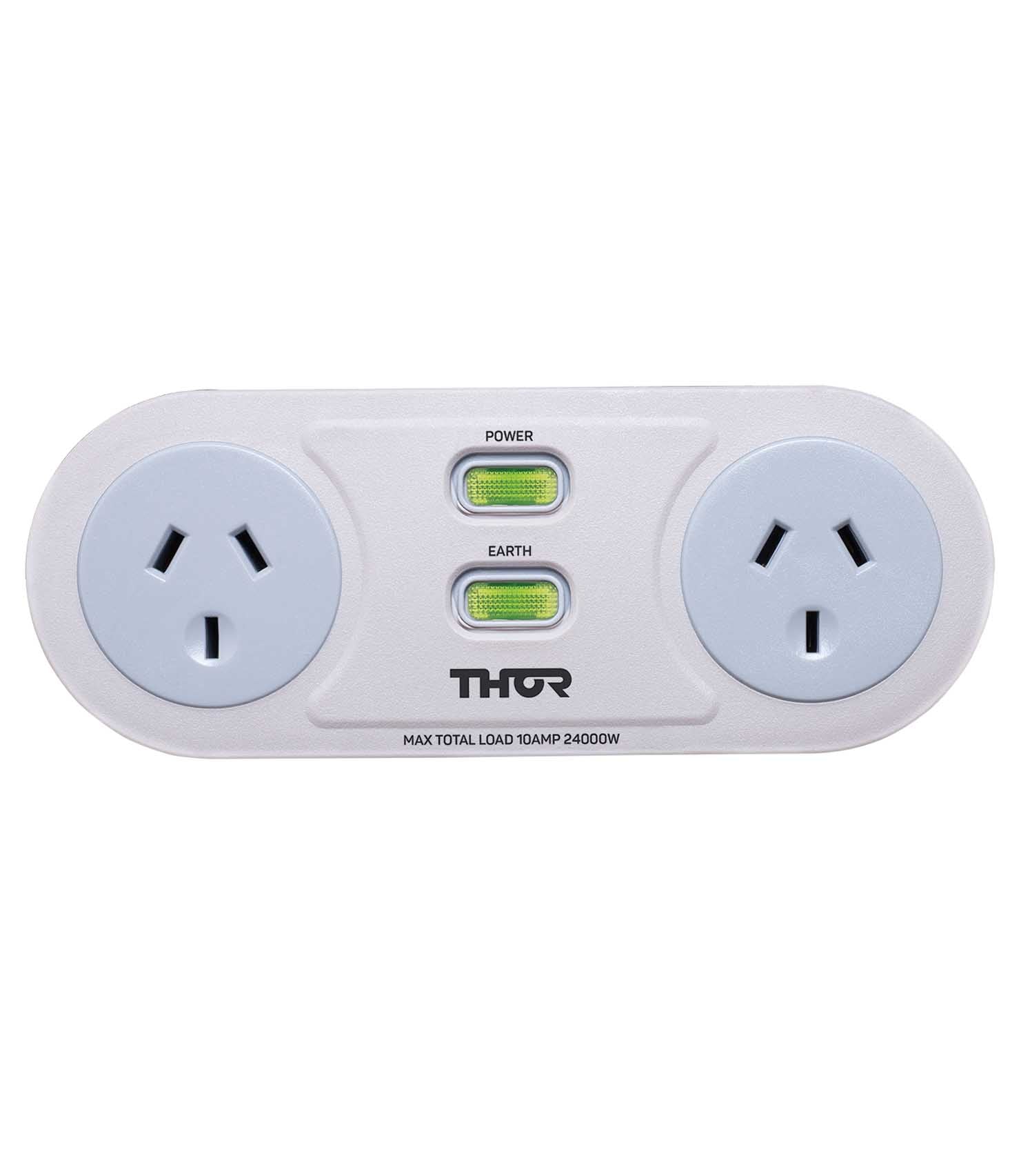 THOR C2 - 2-Way Surge Protector with Best Filtration