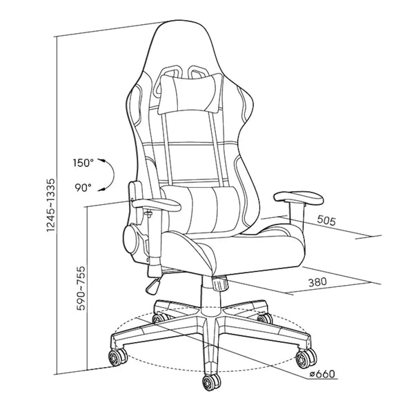 RVM Stealth Office Chair