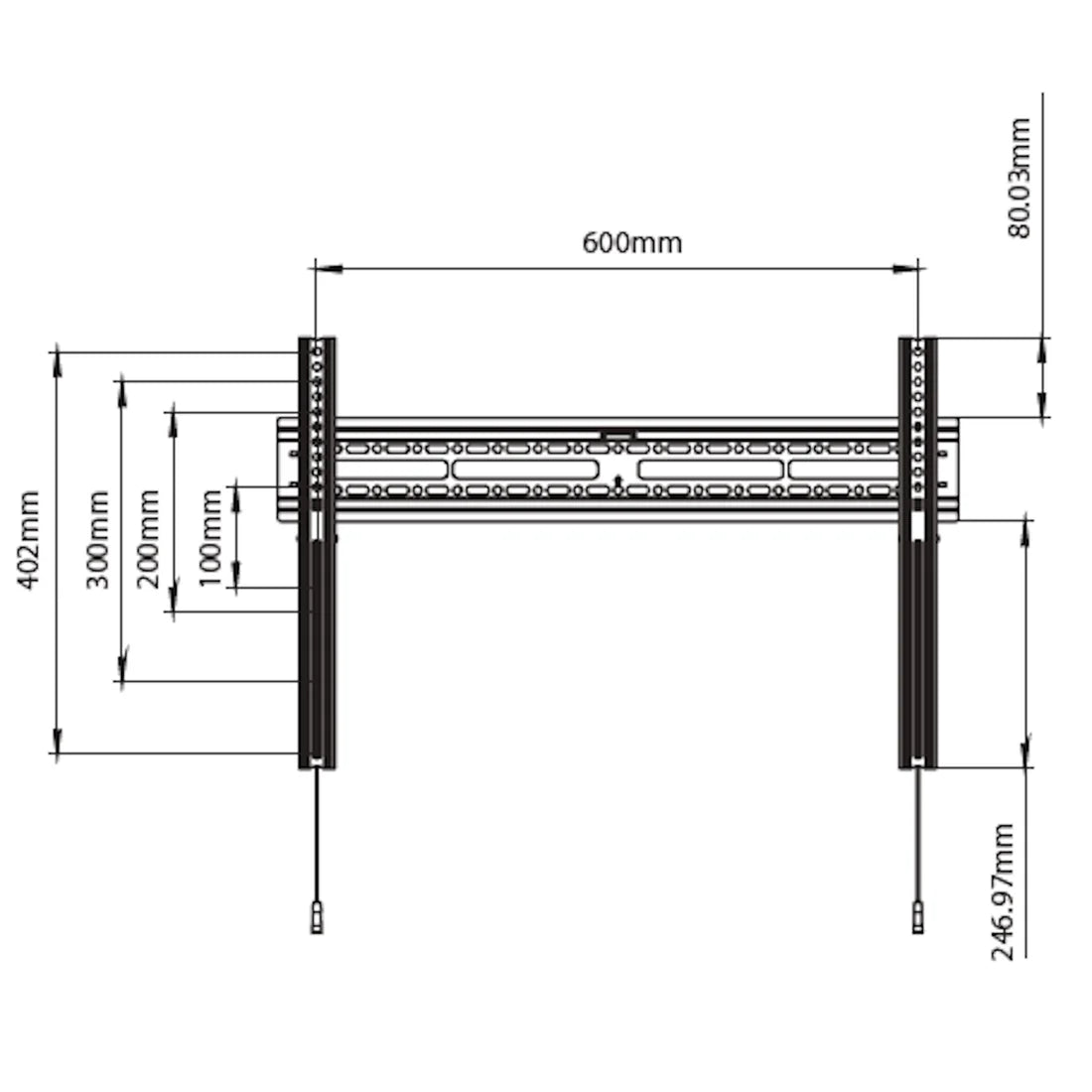 RVM TT64-B Tilt TV Mount