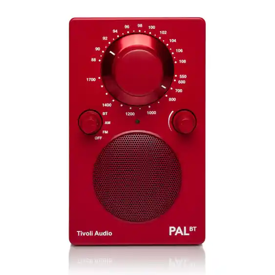 Tivoli PAL BT Bluetooth® / FM / AM / Portable radio - Red