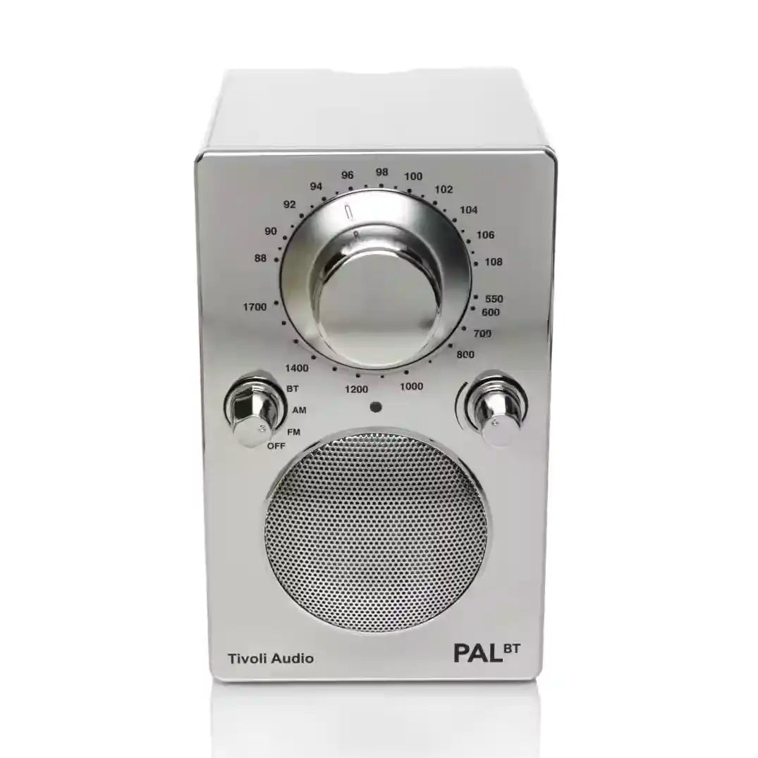 Tivoli PAL BT Bluetooth® / FM / AM / Portable radio - Chrome