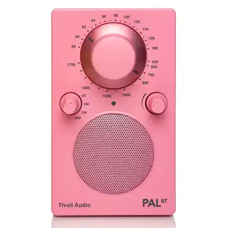 Tivoli PAL BT Bluetooth® / FM / AM / Portable radio - Pink