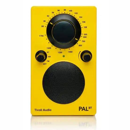 Tivoli PAL BT Bluetooth® / FM / AM / Portable radio - Yellow/Black