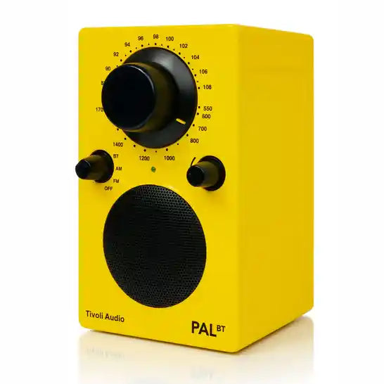 Tivoli PAL BT Bluetooth® / FM / AM / Portable radio - Yellow/Black