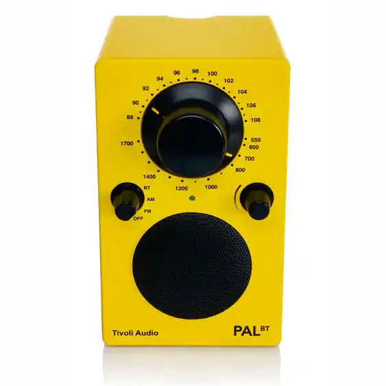 Tivoli PAL BT Bluetooth® / FM / AM / Portable radio - Yellow/Black