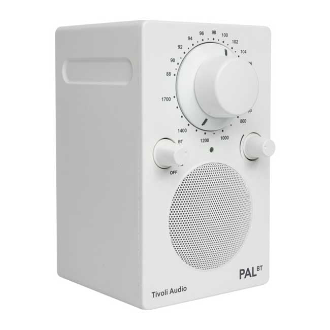 Tivoli PAL BT Bluetooth® / FM / AM / Portable radio - White