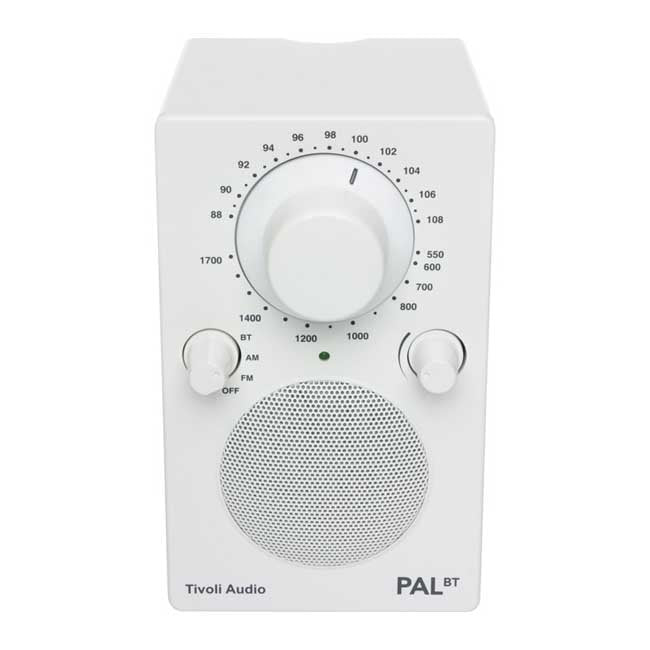 Tivoli PAL BT Bluetooth® / FM / AM / Portable radio - White