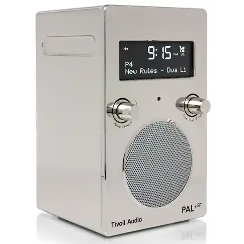 Tivoli PAL+ BT Bluetooth® / DAB+ / FM / AM / Portable radio - Chrome