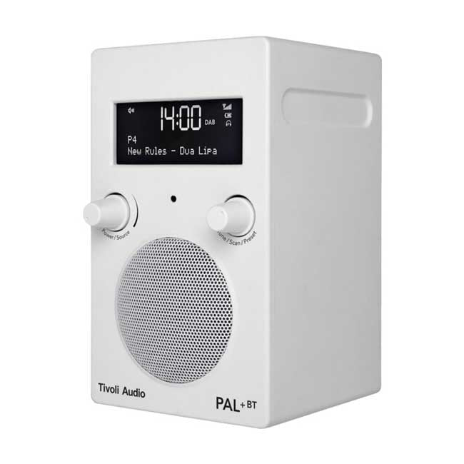 Tivoli PAL+ BT Bluetooth® / FM / AM / Portable radio - White