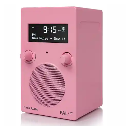 Tivoli PAL+ BT Bluetooth® / DAB+ / FM / AM / Portable radio - Pink