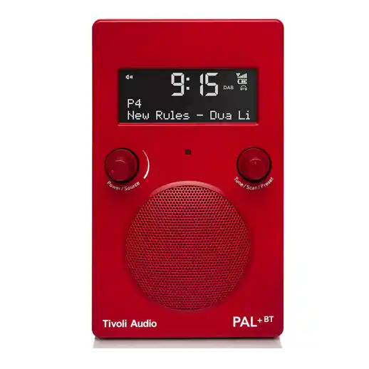 Tivoli PAL+ BT Bluetooth® / DAB+ / FM / AM / Portable radio - Red