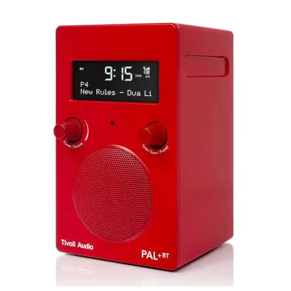 Tivoli PAL+ BT Bluetooth® / DAB+ / FM / AM / Portable radio - Red