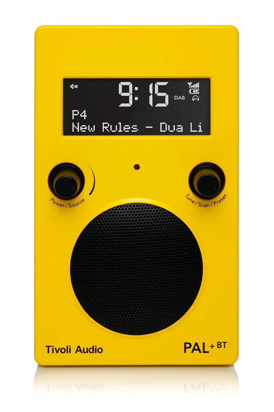 Tivoli PAL+ BT Bluetooth® / DAB+ / FM / AM / Portable radio - Yellow/Black