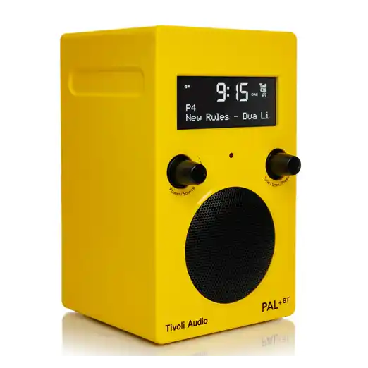 Tivoli PAL+ BT Bluetooth® / DAB+ / FM / AM / Portable radio - Yellow/Black