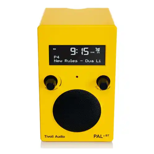 Tivoli PAL+ BT Bluetooth® / DAB+ / FM / AM / Portable radio - Yellow/Black