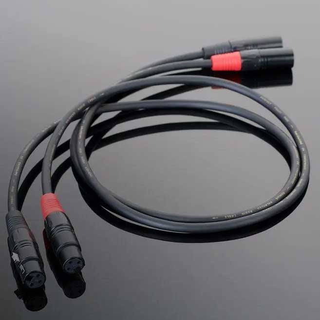 Transparent HARDWIRED XLR Cable