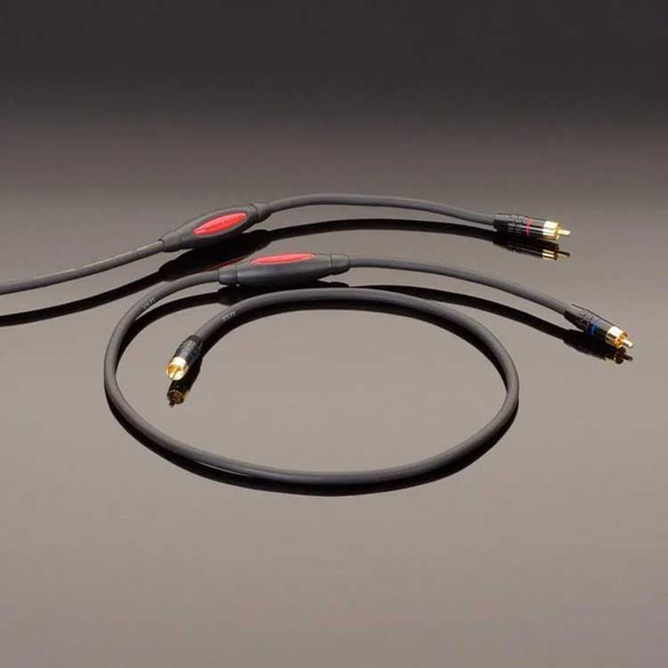 Transparent MUSICLINK RCA Cable