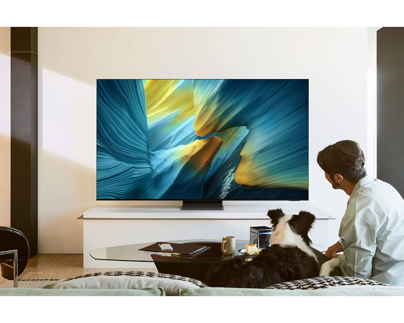 Samsung S95F 77" OLED 4K Vision AI Smart TV