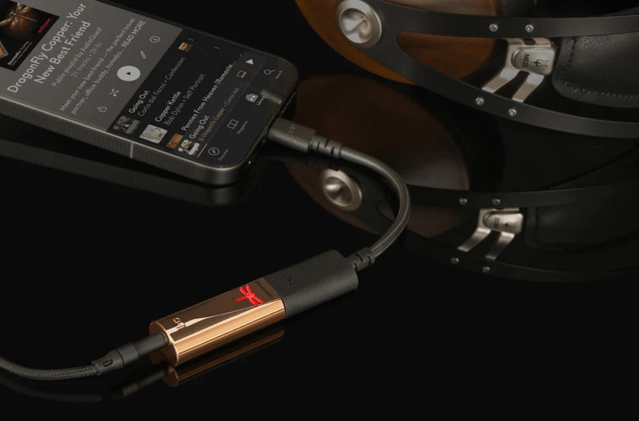 AudioQuest DragonFly COPPER USB DAC, Preamp & Headphone Amp