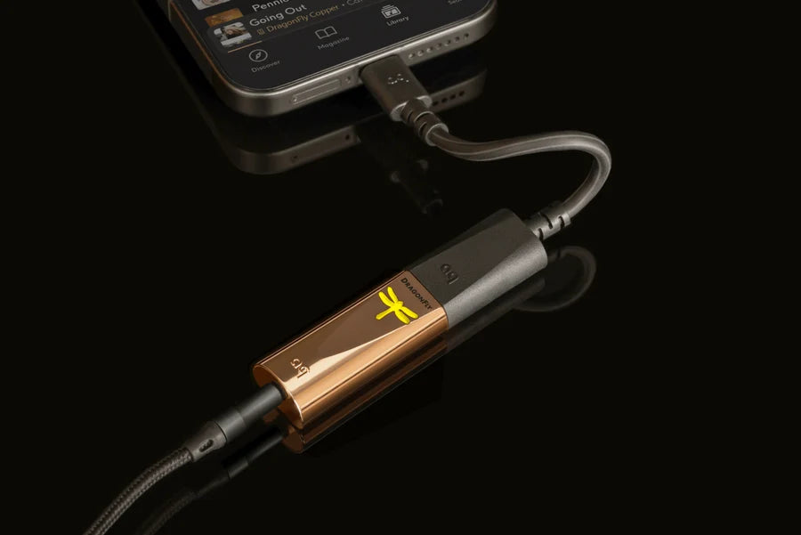 AudioQuest DragonFly COPPER USB DAC, Preamp & Headphone Amp