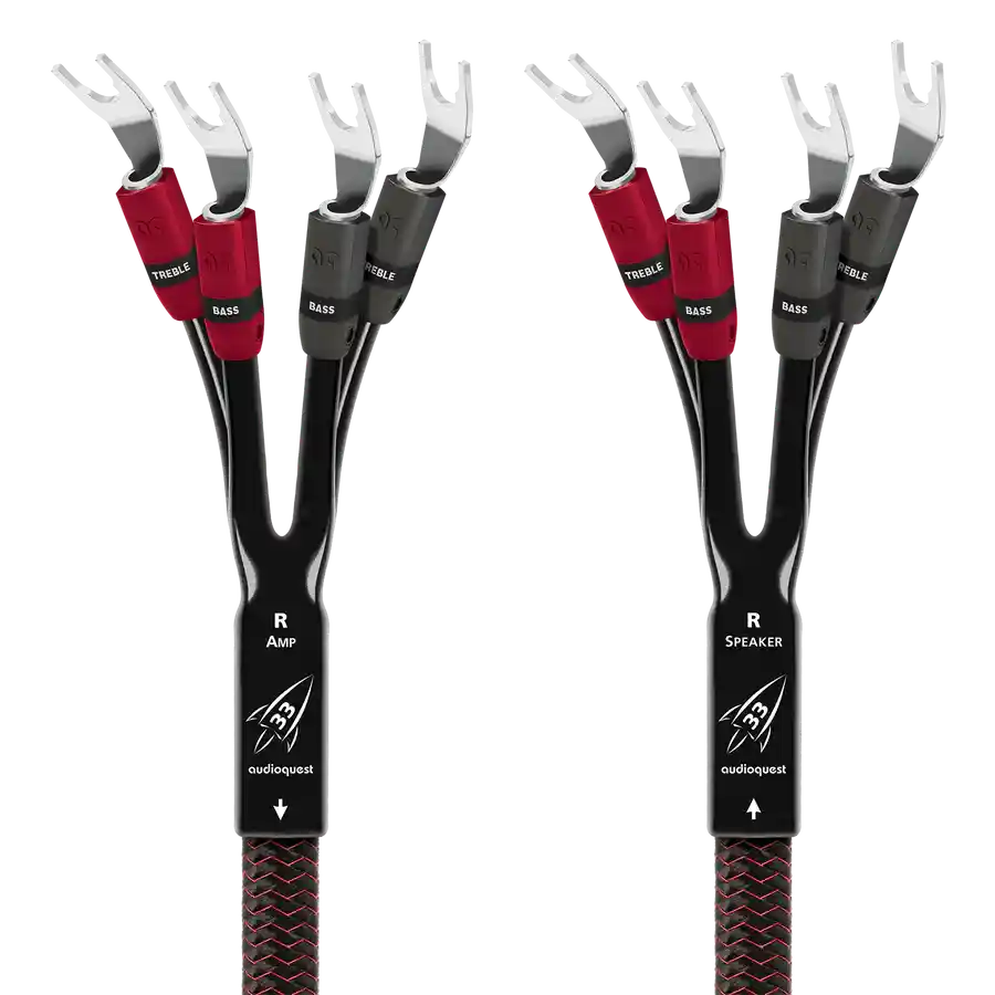 Audioquest Speaker Cables | ROCKET 33 | Single BiAmp