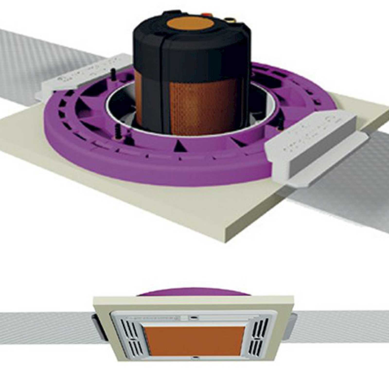 Monitor Audio Pre-Construction Flush Fit Kit with Grille