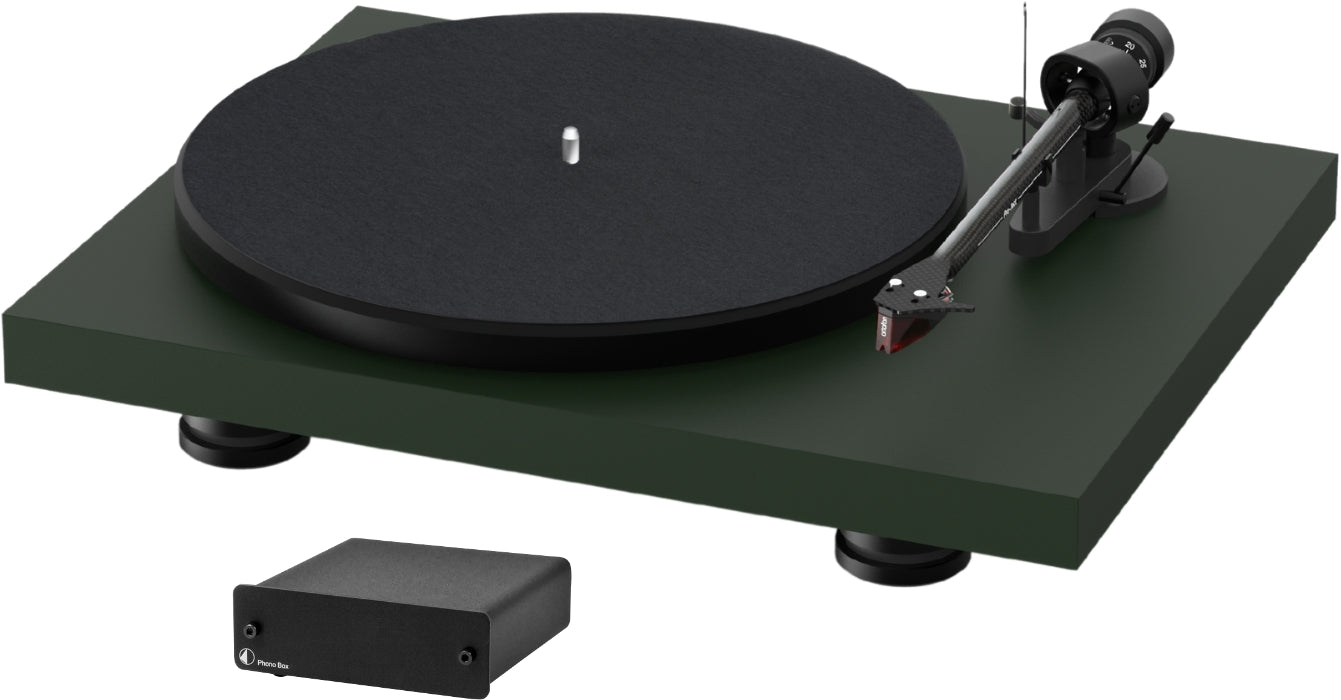 Pro-Ject Debut Carbon EVO with Ortofon 2M Red Cartridge - Green | White | Blue | Black