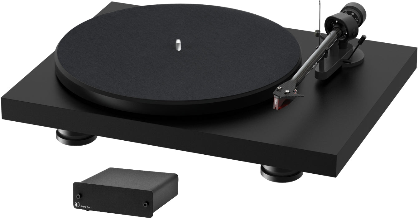 Pro-Ject Debut Carbon EVO with Ortofon 2M Red Cartridge - Green | White | Blue | Black