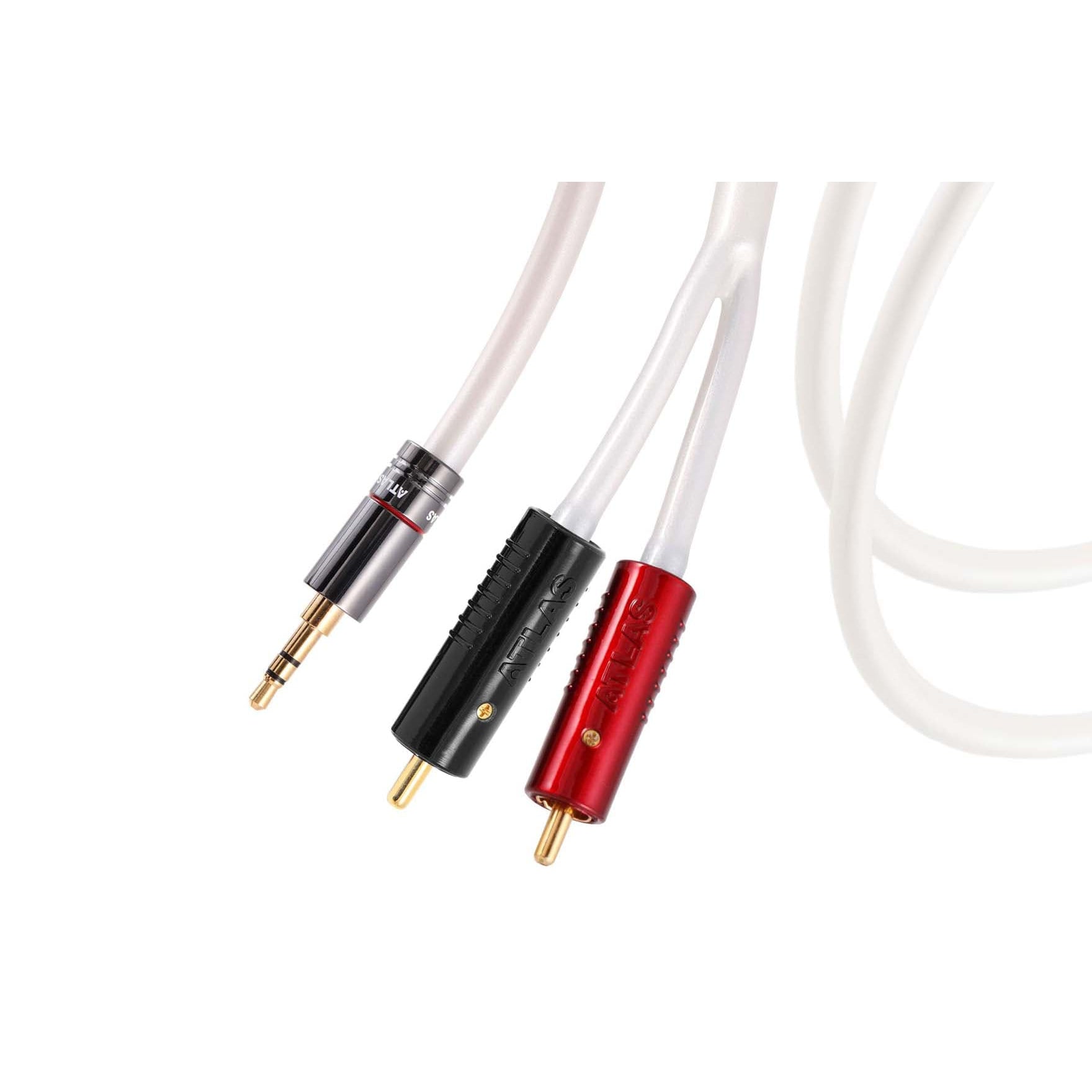 Atlas Element Metik 3.5mm - Achromatic RCA 1:2 Cable at The Audio Experts