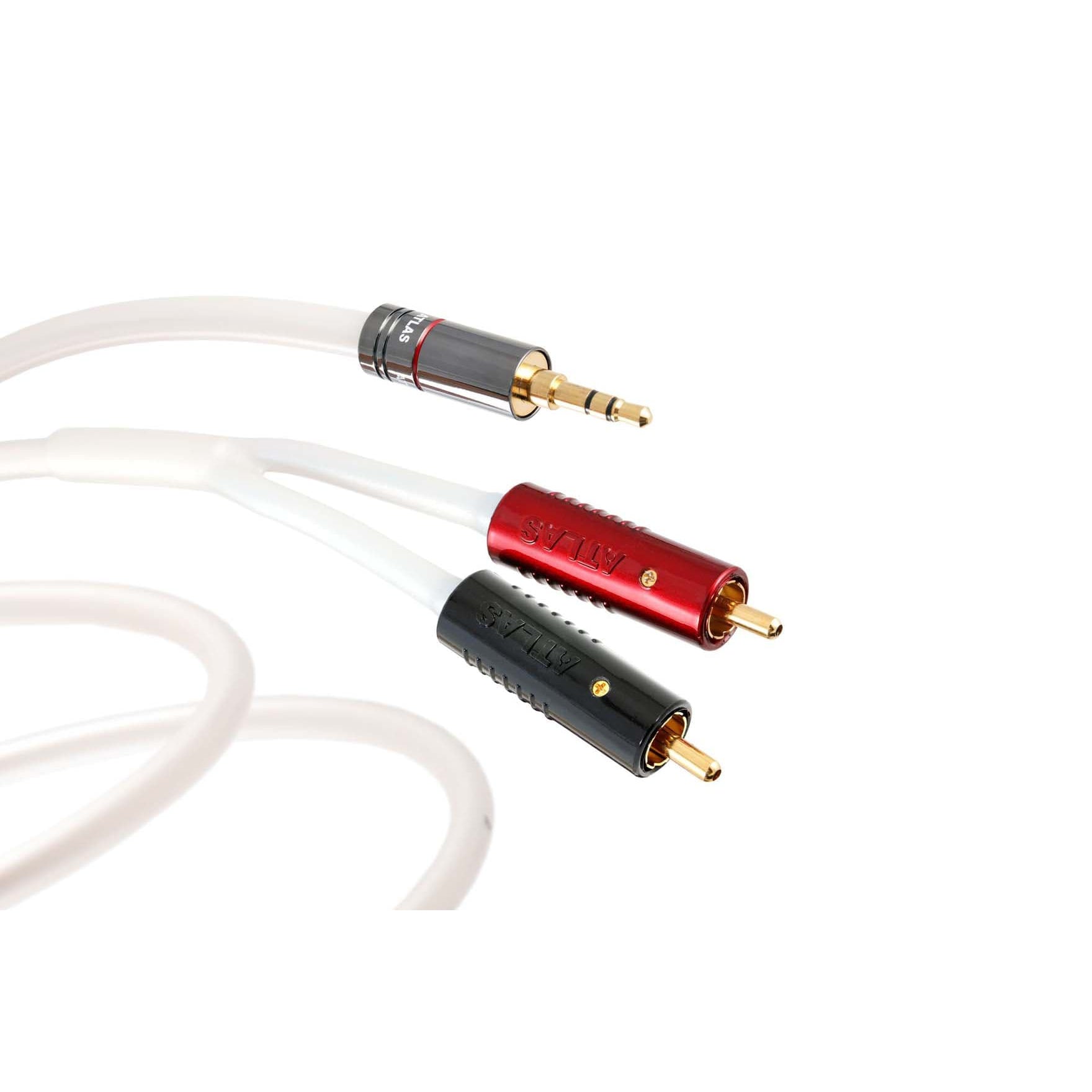 Atlas Element Metik 3.5mm - Achromatic RCA 1:2 Cable at The Audio Experts