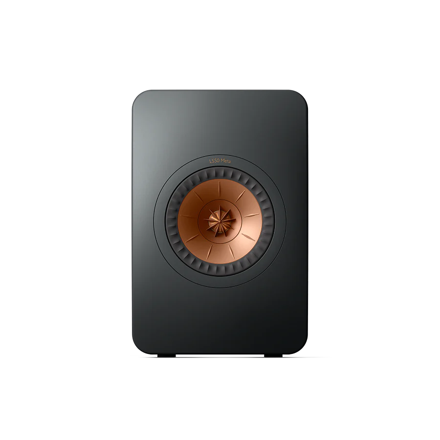 KEF LS50 META Bookshelf Speakers - Carbon Black | Titanium Grey  | Sand Shell | Moss Green | Royal Blue