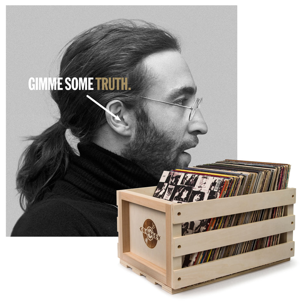 john lennon & crate