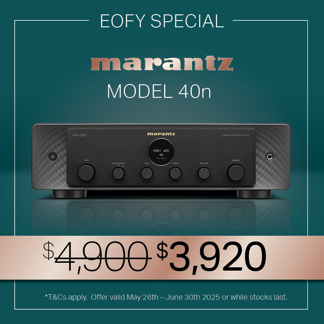 Marantz Model 40N Stereo Streaming Amplifier - Black