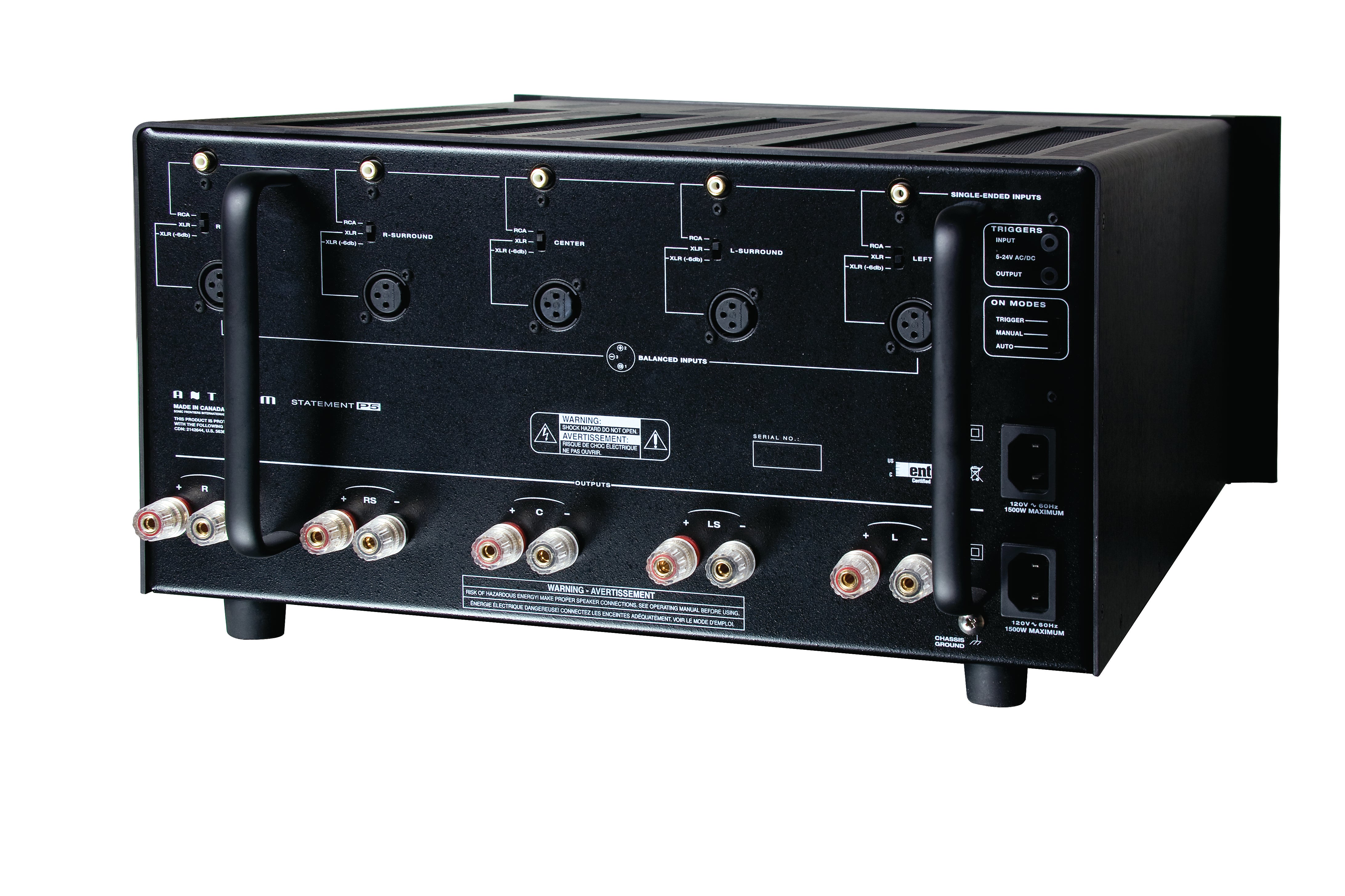 Anthem P5 Five-Channel Power Amplifier