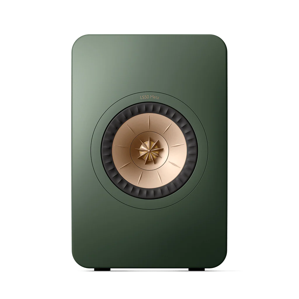 KEF LS50 META Bookshelf Speakers - Carbon Black | Titanium Grey  | Sand Shell | Moss Green | Royal Blue