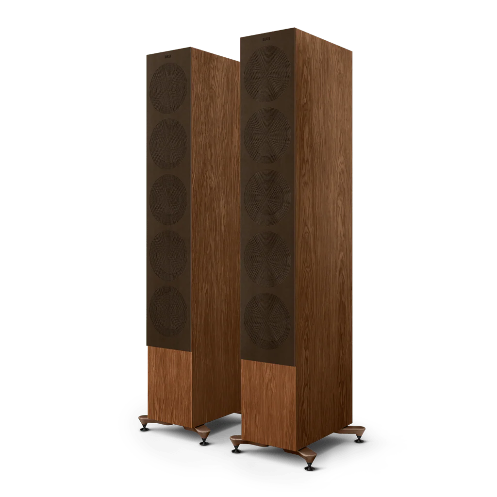 KEF R11 Meta 3-Way Floorstanding Speakers - Gloss Black | Gloss White | Walnut