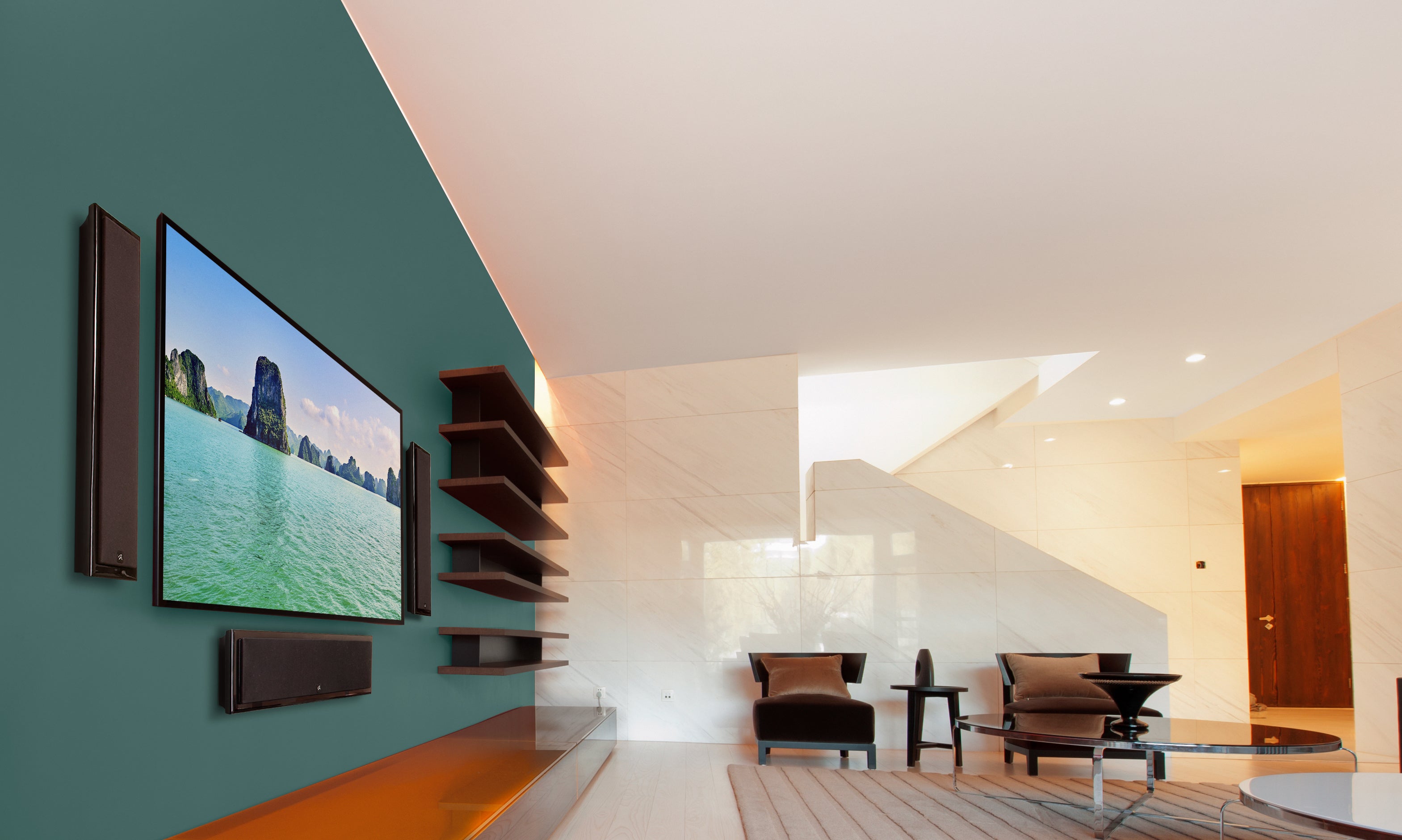 Martin Logan Motion SLM Ultra-Slim On-Wall Speaker Series