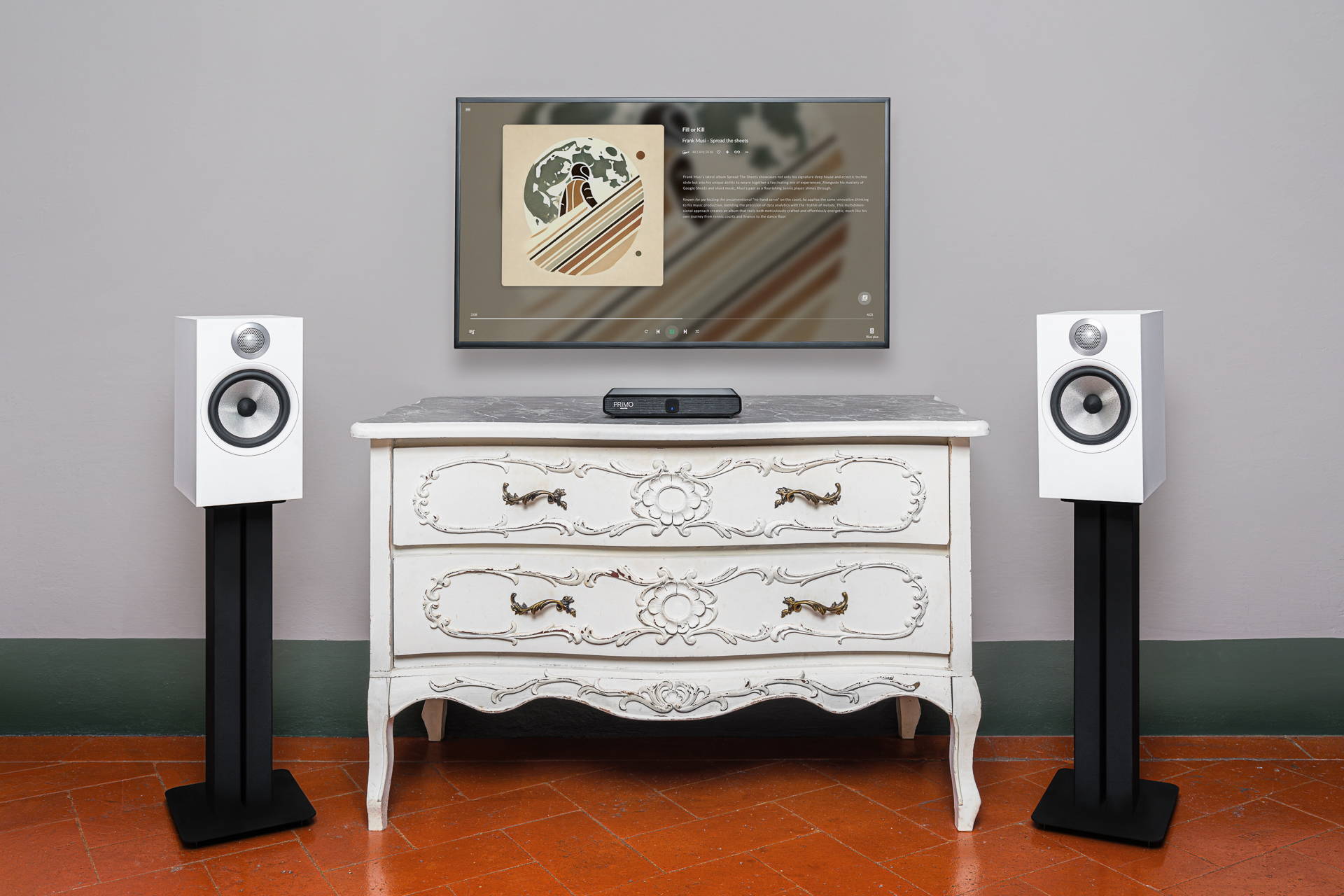 Volumio Primo V3 network streamer and DAC