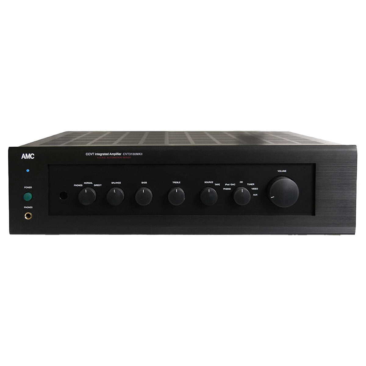 AMC CVT 3100 MK-II Integrated Class A Valve Amplifier - Black - The Audio Experts