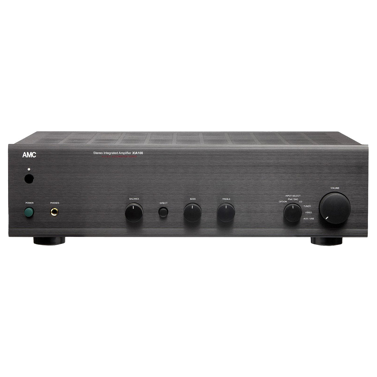 AMC XIA 100 Stereo Amplifier - Black - The Audio Experts
