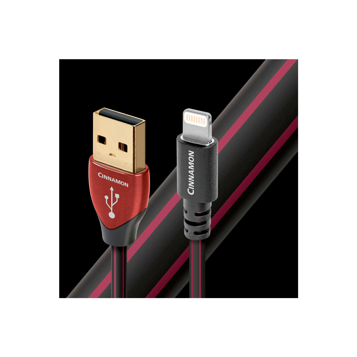 audioquest - USB2 CINNAMON-LIGHTNING 0.75m LG（USB2 CIN 0.75M LG
